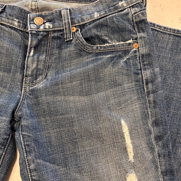 7 for All Mankind Straight Leg Cigarette jeans NWOT Size 26 - Picture 4 of 6